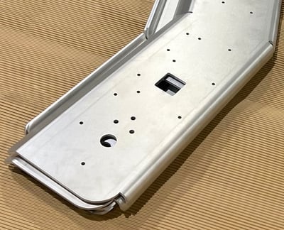 10' Long By 1' Wide Aluminum Form